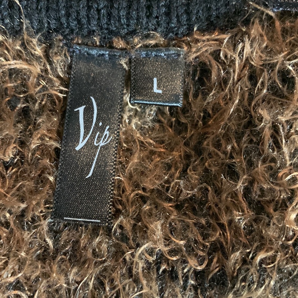 VIP open front pit blend sweater - Picture 3 of 4